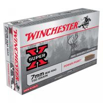 Winchester Super-X 7mm Rem. Mag. 150GR Power Point 20 Patronen