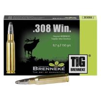 Brenneke .308 Win. 150GR TIG 20 Patronen Brenneke .308 Win. 150GR TIG 20 Patronen