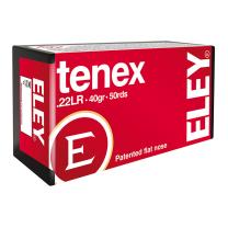 Eley Tenex .22 LR 40GR LFN 50 Patronen Eley Tenex .22 LR 40GR LFN 50 Patronen