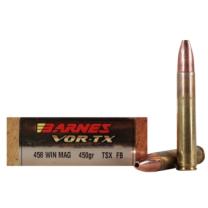 Barnes VOR-TX Safari .458 Win. Mag. 450GR TSX Flat Base 20 Patronen