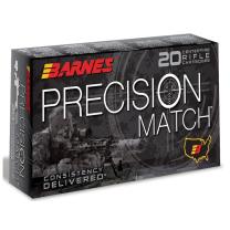 Barnes PRECISION MATCH .260 Rem. 140GR OTM Boat Tail 20 Patronen Barnes PRECISION MATCH .260 Rem. 140GR OTM Boat Tail 20 Patronen