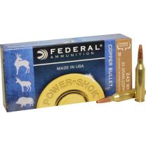 Federal Power-Shok .243 Win. 85GR Copper HP 20 Patronen Federal Power-Shok .243 Win. 85GR Copper HP 20 Patronen