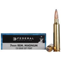 Federal Power-Shok 7mm Rem. Mag. 150GR JSP 20 Patronen Federal Power-Shok 7mm Rem. Mag. 150GR JSP 20 Patronen