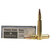 Federal Power-Shok 8mm Mauser 170GR JSP 20 Patronen