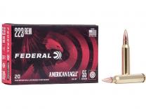 Federal American Eagle .223 Rem. 55GR FMJ BT 20 Patronen