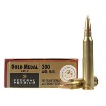 Federal Premium Gold Medal Sierra MatchKing .300 Win. Mag. 190GR BTHP 20 Patronen Federal Premium Gold Medal Sierra MatchKing .300 Win. Mag. 190GR BTHP 20 Patronen