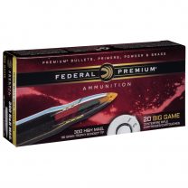 Federal Premium Trophy Bonded Tip .300 H&H Magnum 180GR 20 Patronen