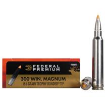 Federal Premium Trophy Bonded Tip .300 Win. Mag. 165GR 20 Patronen