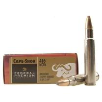 Federal Premium Safari Trophy Bonded Bear Claw .416 Rigby 400GR JSP 20 Patronen