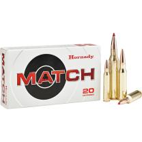 Hornady Match .223 Rem. 75GR BTHP Match 20 Patronen