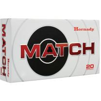 Hornady Match .308 Win. 168GR BTHP Match 20 Patronen