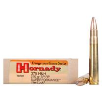 Hornady Superformance .375 H&H 270GR SST 20 Patronen