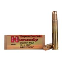 Hornady Superformance .458 Win. Mag. 500GR SST 20 Patronen