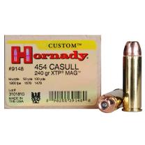 Hornady Custom .454 Casull 240GR XTP MAG 20 Patronen Hornady Custom .454 Casull 240GR XTP MAG 20 Patronen