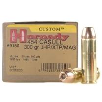 Hornady Custom .454 Casull 300GR XTP MAG 20 Patronen