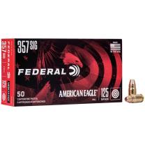 Federal American Eagle .357 Sig 125GR FMJ 50 Patronen Federal American Eagle .357 Sig 125GR FMJ 50 Patronen