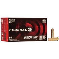Federal American Eagle .38 Special 130GR FMJ 50 Patronen