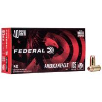 Federal American Eagle .40 S&W 165GR FMJ 50 Patronen