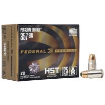 Federal Premium Personal Defense HST Law Enforcement .357 Sig 125GR JHP 50 Patronen Federal Premium Personal Defense HST Law Enforcement .357 Sig 125GR JHP 50 Patronen