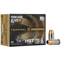 Federal Premium Personal Defense HST Law Enforcement .45 ACP 230GR JHP 50 Patronen