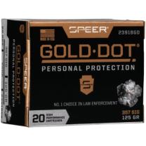 Speer Gold Dot Personal Protection .357 Sig 125GR GDHP 20 Patronen