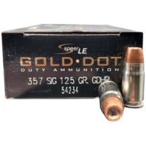 Speer Gold Dot .357 Sig 125GR GDHP 50 Patronen Speer Gold Dot .357 Sig 125GR GDHP 50 Patronen