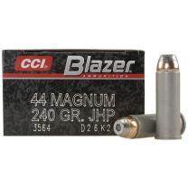 CCI Blazer Aluminium .44 Rem. Mag. 240GR JHP 50 Patronen