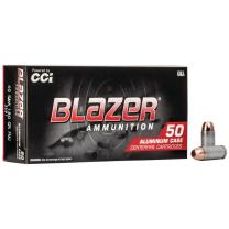 CCI Blazer Aluminium .40 S&W 180GR FMJ 50 Patronen CCI Blazer Aluminium .40 S&W 180GR FMJ 50 Patronen
