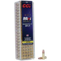 CCI Mini-Mag .22 LR 40GR Segmented HP 100 Patronen CCI Mini-Mag .22 LR 40GR Segmented HP 100 Patronen