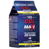 CCI Maxi-Mag .22 WMR 40GR JHP 125 Patronen CCI Maxi-Mag .22 WMR 40GR JHP 125 Patronen