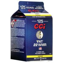 CCI VNT .22 WMR 30GR Polymer Tip 125 Patronen CCI VNT .22 WMR 30GR Polymer Tip 125 Patronen