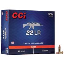 CCI AR Tactical .22 LR 40GR CPRN 300 Patronen