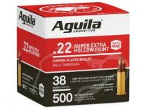 Aguila Super Extra High Velocity .22 LR 38GR LRN HP 500 Stück