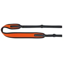 AKAH Gewehrriemen gepolstert aus Neopren mit Kautschukunterlage – Orange, 90–120 cm AKAH Gewehrriemen gepolstert aus Neopren mit Kautschukunterlage – Orange, 90–120 cm