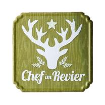 Schild ''Chef im Revier'' Schild ''Chef im Revier''