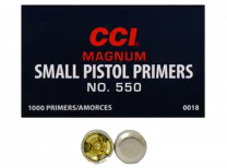 CCI Zündhütchen 550 Magnum Small Pistol 1000 Stück