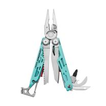 Leatherman SIGNAL Aqua Stainless, Molle Holster, Schwarz, L