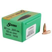 Sierra Geschoss .22/.224 52GR Match King HPBT 500 Stück