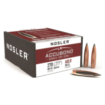 Nosler Geschoss .270/.277 Accubond 165GR Bonded Tipped Boat Tail 100 Stück