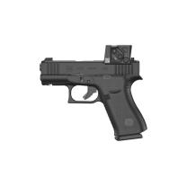 Glock Pistole Combo G43X A-CUT Aimpoint COA 9 mm Luger, Subcompact Slimline