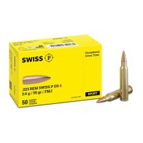 SWISS P .223 Rem. DS-1 VM 3,6g/55GR 50 Patronen