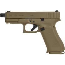 Glock Pistole G19X Crossover 9 mm Luger 4" / 10,2 cm M13,5x1 links Coyote, Crossover