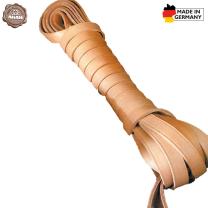 AKAH Schweißleine aus Fahlleder 8m / 10m