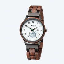 Damenjagduhr Diana Auerhahn mit Lodenarmband Moosgrün