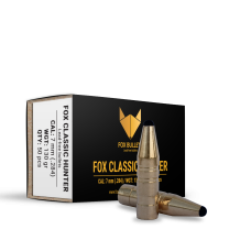 Fox Bullets Classic Hunter .284 8,4 g / 130 gr bleifreie Geschosse – 50 Stück