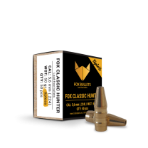 Fox Bullets Classic Hunter Tipless .224 3,2 g / 50 gr bleifreie Geschosse – 50 Stück
