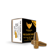 Fox Bullets Classic Hunter Tipless .228 3,2 g / 50 gr bleifreie Geschosse – 50 Stück