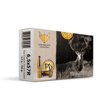 Fox Bullets Classic Hunter 6,5x57 R 6,5 g / 100 gr bleifreie Munition – 20 Patronen Fox Bullets Classic Hunter 6,5x57 R 6,5 g / 100 gr bleifreie Munition – 20 Patronen