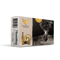 Fox Bullets Classic Hunter 7mm Rem. Mag. 9,4 g / 145 gr bleifreie Munition – 20 Patronen Fox Bullets Classic Hunter 7mm Rem. Mag. 9,4 g / 145 gr bleifreie Munition – 20 Patronen