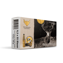 Fox Bullets Classic Hunter 8,5x55 Blaser 12,0 g / 185 gr bleifreie Munition – 20 Patronen Fox Bullets Classic Hunter 8,5x55 Blaser 12,0 g / 185 gr bleifreie Munition – 20 Patronen
